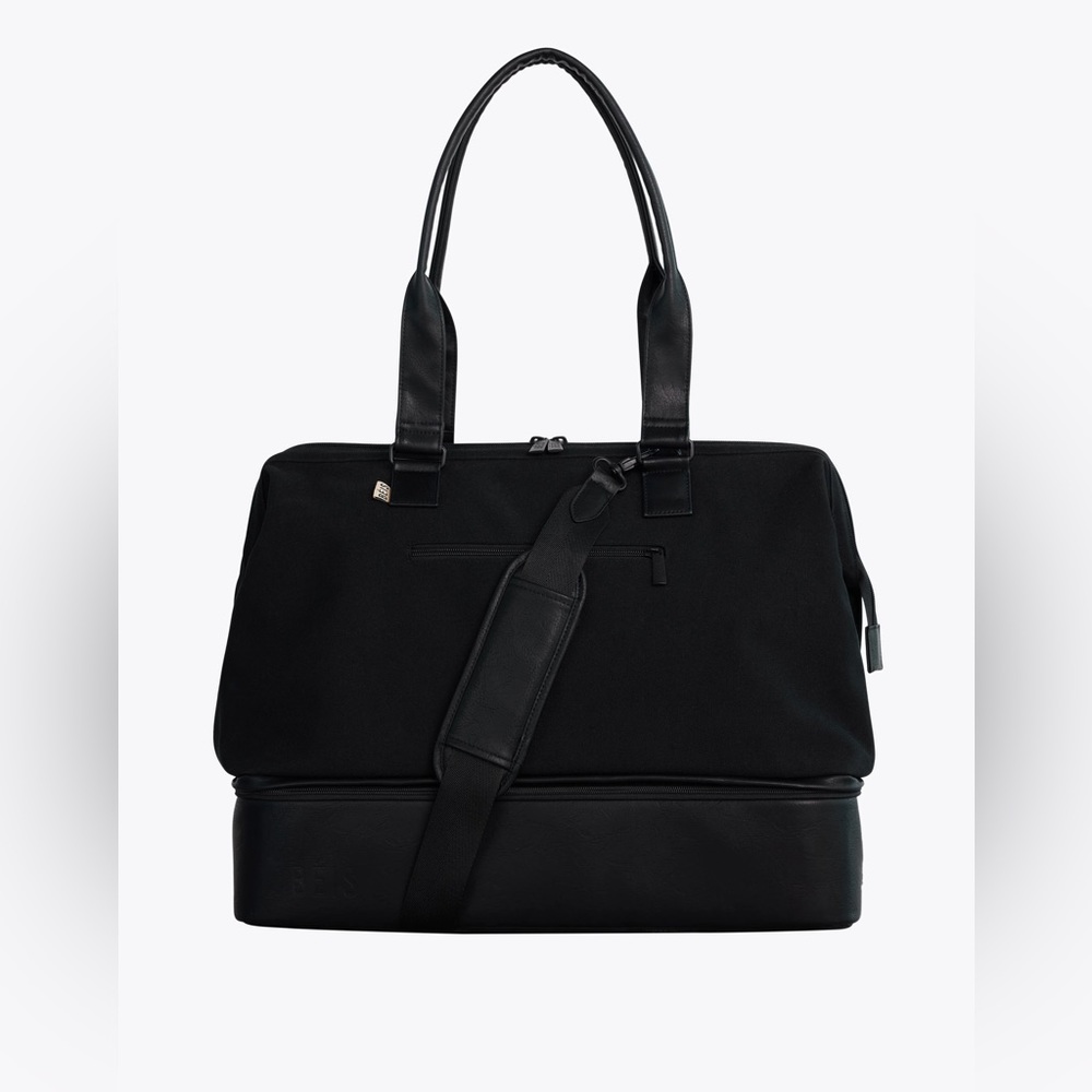 BEIS black weekender bag